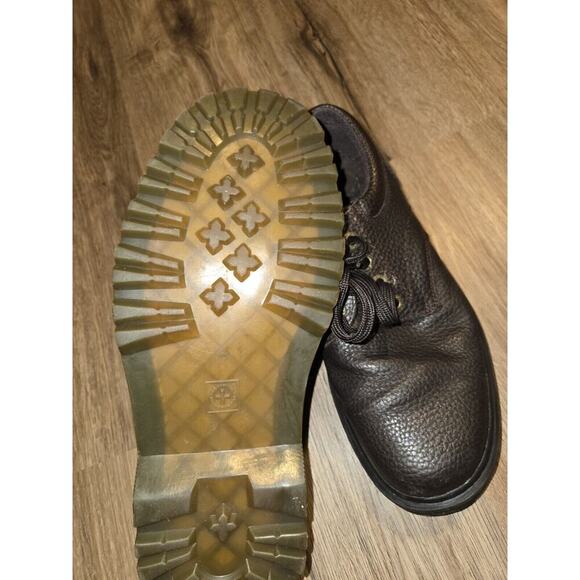 Dr Martens Ashfeld Shoes Mens 9 Brown Pebbled Leather Oxfords Casual Business - Picture 10 of 14